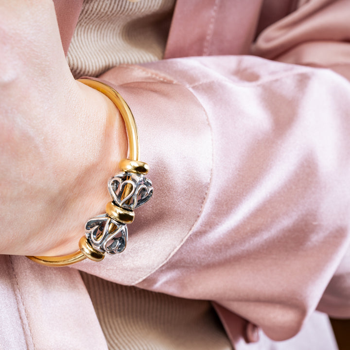 ゴールドプレーテッドバングル – トロールビーズ