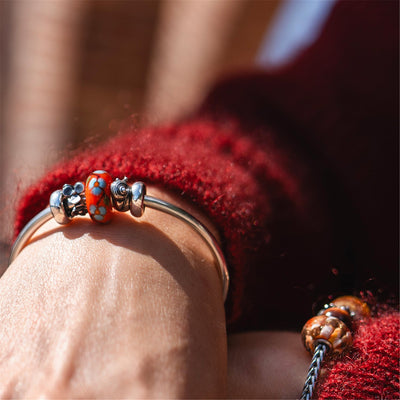 アンバー フォールド・ビーズ