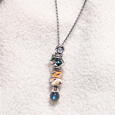 アンバー フォールド・ビーズ