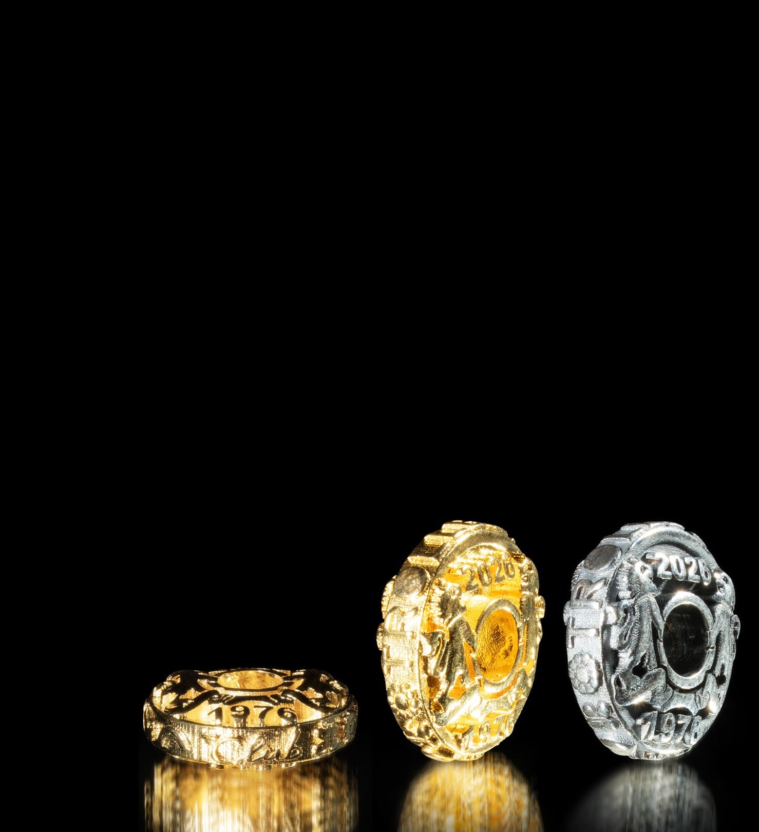 トロールビーズジュビリーゴールドプレーテッド