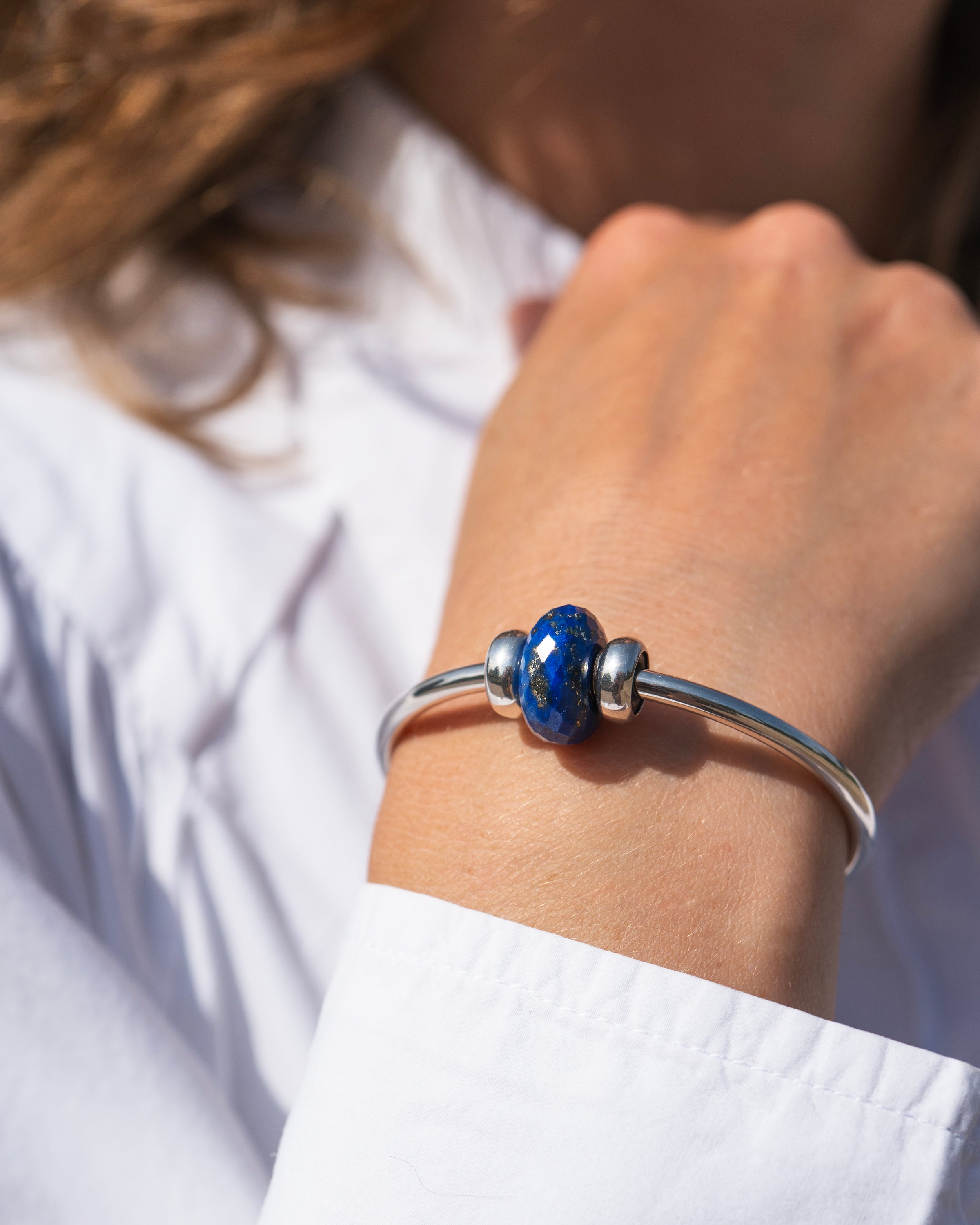 ラピスラズリのバングルセット