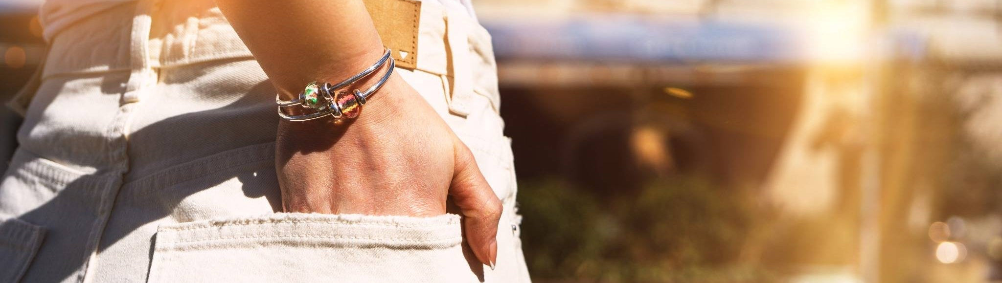 Bangle offer faceted beads – トロールビーズ