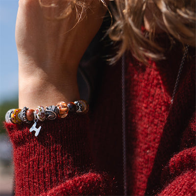 アンバー フォールド・ビーズ