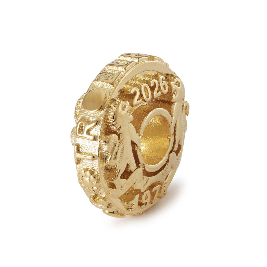 トロールビーズジュビリーゴールドプレーテッド