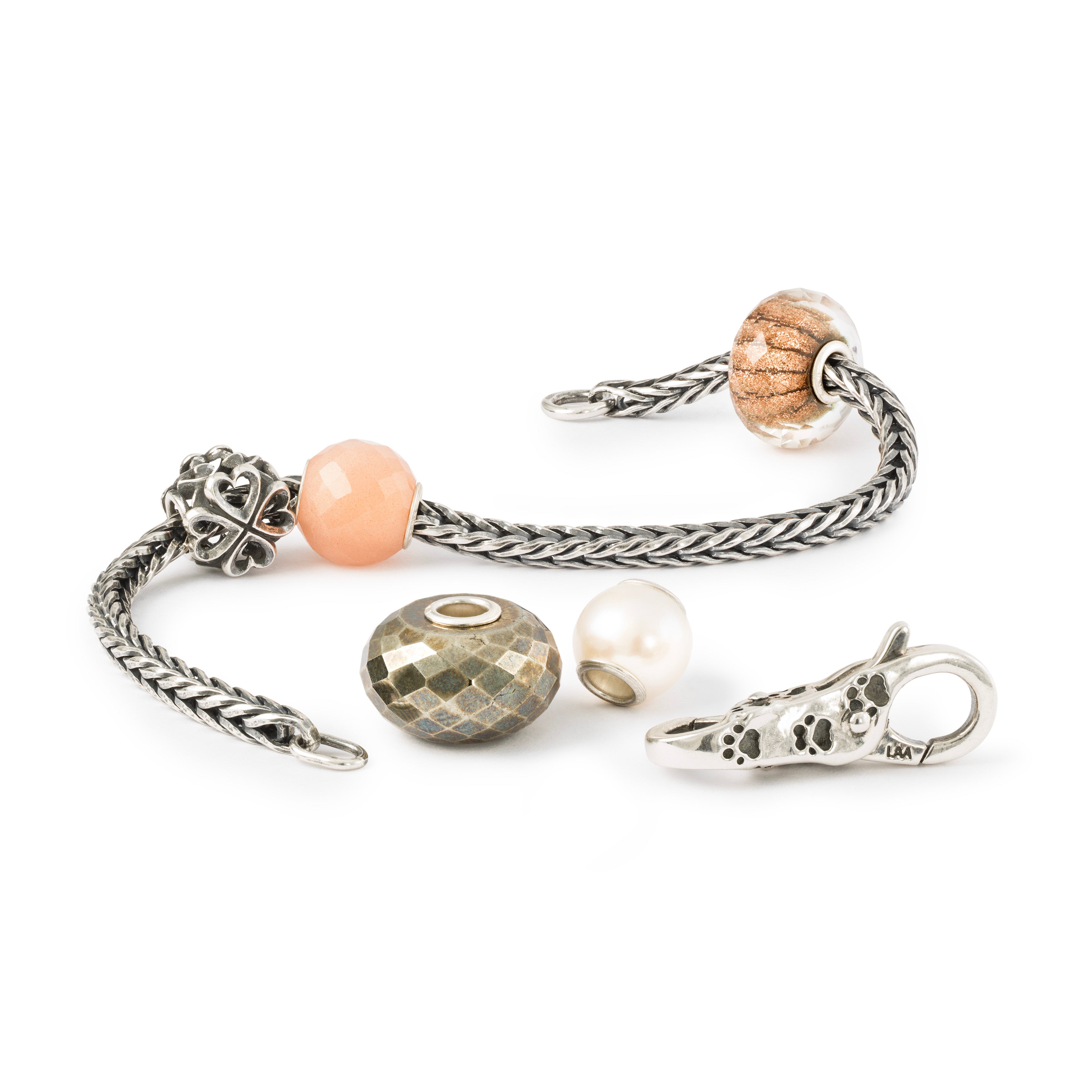 保管品!Trollbeads トロールビーズ LAA 925S 抜け 6点セット 保管品!Trollbeads トロールビーズ LAA 925S 抜け 6点セット