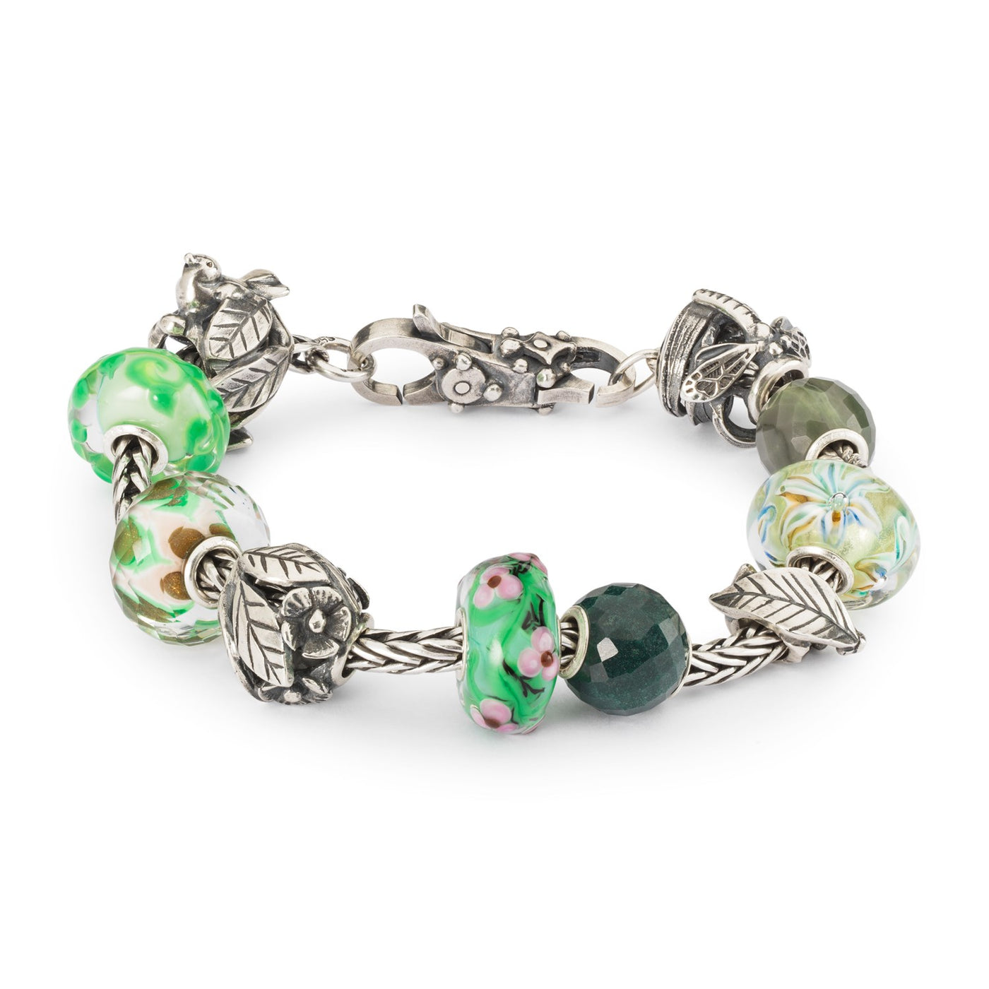 trollbeads トロールビーズ ファセットカルセドニー